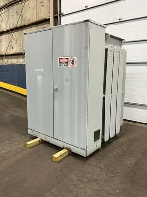 2000/2240 KVA 13800 Primary, 480Y/277 Secondary, General Electric, padmount transformer - Image 3