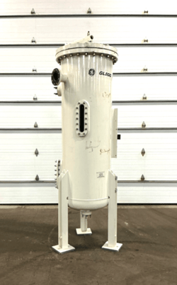 General Electric #GLEGG, 1090 liter plastic lined steel tank, 30" OD, 78" straight wall, 150 psi - Image 1