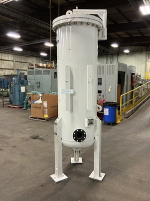 General Electric #GLEGG, 1090 liter plastic lined steel tank, 30" OD, 78" straight wall, 150 psi - Image 3