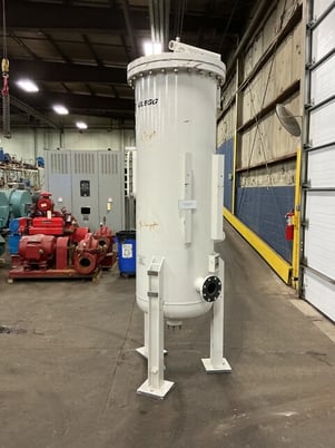 General Electric #GLEGG, 1090 liter plastic lined steel tank, 30" OD, 78" straight wall, 150 psi - Image 4