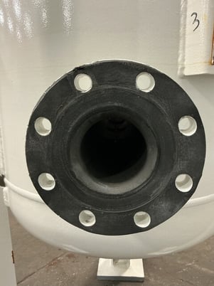 General Electric #GLEGG, 1090 liter plastic lined steel tank, 30" OD, 78" straight wall, 150 psi - Image 9