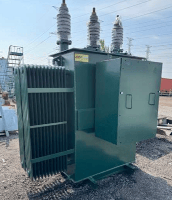 1000 KVA 27600 Primary, 600Y/347 Secondary, Moloney, oil filled transformer - Image 2