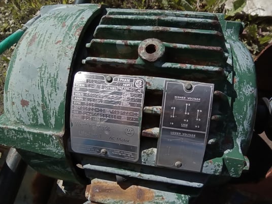 Ruth #A1128AI, Single Stage Centrifugal Pump, 3 HP, 3515 RPM - Image 2