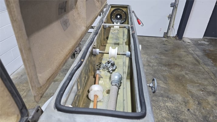 Conair #DPC105C143, Vacuum Sizing Tank, 12" x 12" Cross Section, 14' Tank, 2 HP Vacuum pumps, 4" x 14" Heat - Image 9