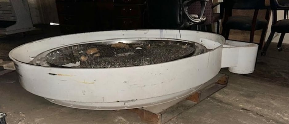 72" Midwestern #MR60C60-72-RAS, Gyra-Vib Classifier, 2 Decks, 2.5 HP, 7.6 amps, 230/460 V. - Image 3