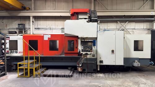 Awea #SP-3016HSS, High Speed Bridge Type CNC Machining Center, 120.5" X Travel, 63" Y Travel, 30" Z, 35 HP - Image 1