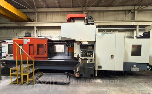 Awea #SP-3016HSS, High Speed Bridge Type CNC Machining Center, 120.5" X Travel, 63" Y Travel, 30" Z, 35 HP - Image 2