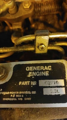 35 KW Generac #99A08562-S, Diesel Generator, Daewoo engine, 1PH, 120/240 Volts, 1500 Hrs - Image 6