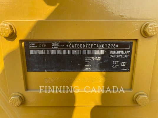 Caterpillar D7E, Crawler Dozer, 4500 hours, S/N: TAN01296, 2013 - Image 5