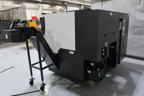 Okuma #Genos-L400, 2-Axis CNC turning center lathe, OSP-P300L-R, 20.4" swing, 19.6" centers, 10" chuck, 3.1" - Image 7
