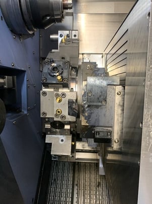 Daewoo Doosan #Puma-TT1300SYY, CNC lathe, 6.8" swing, 1.8" bar, 6.89" dia., 5" lgth, Edge Rebel-VS65LE - Image 7