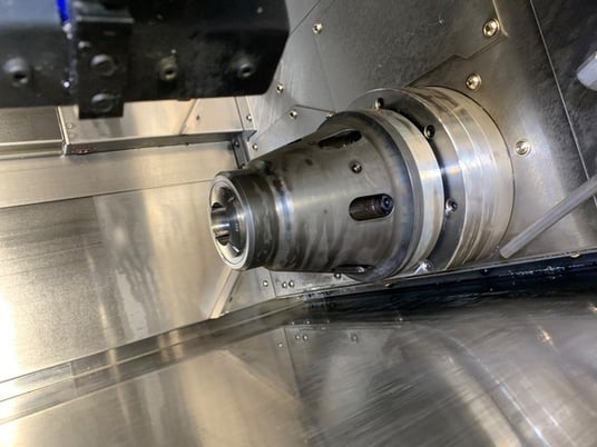 Daewoo Doosan #Puma-TT1300SYY, CNC lathe, 6.8" swing, 1.8" bar, 6.89" dia., 5" lgth, Edge Rebel-VS65LE - Image 8