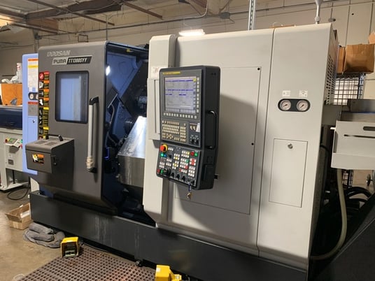 Daewoo Doosan #Puma-TT1300SYY, CNC lathe, 6.8" swing, 1.8" bar, 6.89" dia., 5" lgth, Edge Rebel-VS65LE - Image 10