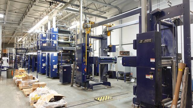 DGM #440, Web Offset Press System, 22.75" cutoff, 36" web, 3x tower, 2x folders, 2001 - Image 2