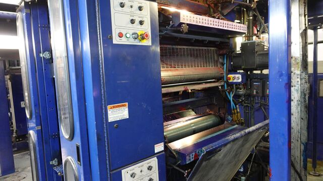 DGM #440, Web Offset Press System, 22.75" cutoff, 36" web, 3x tower, 2x folders, 2001 - Image 6