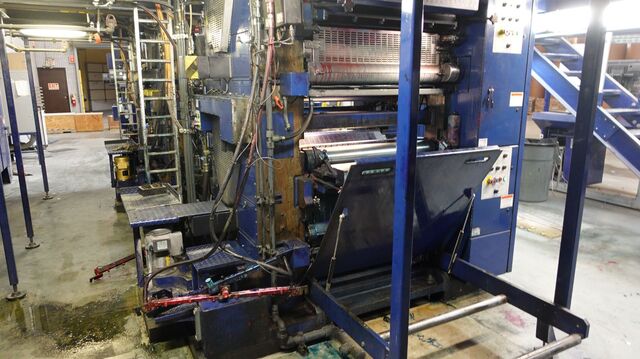 DGM #440, Web Offset Press System, 22.75" cutoff, 36" web, 3x tower, 2x folders, 2001 - Image 10