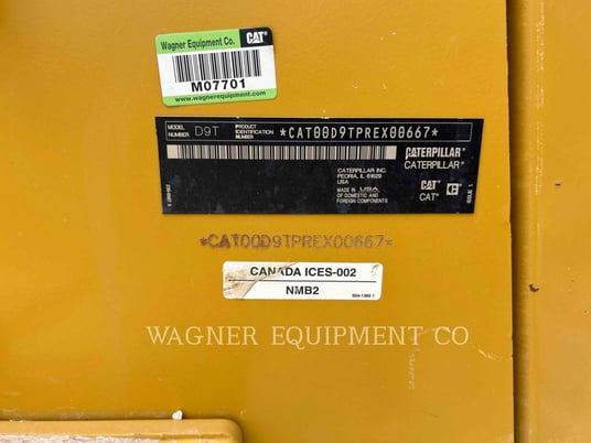 Caterpillar D9T, Crawler Dozer, 5898 hours, S/N: REX00667, 2020 - Image 6