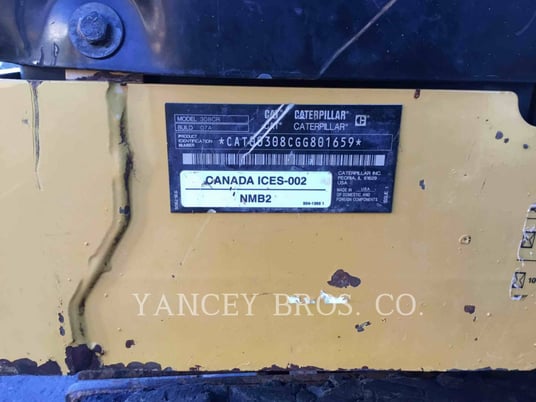 Caterpillar 30807CR, Crawler Excavator, 4063 hours, S/N: GG801659, 2019 - Image 6