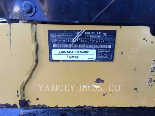 Caterpillar 30807CR, Crawler Excavator, 4063 hours, S/N: GG801659, 2019 - Image 8