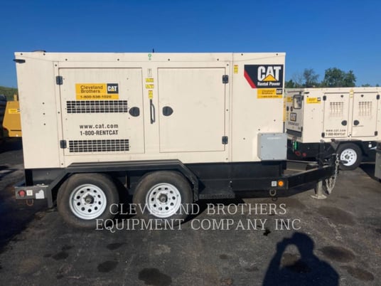 100 KW Caterpillar XQ 125, Mobile Generator Set, Diesel, 1800 RPM, 480V, 6152 hours, 2018 - Image 1