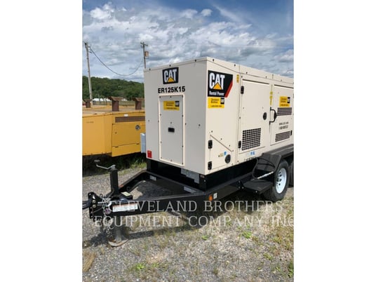 100 KW Caterpillar XQ 125, Mobile Generator Set, Diesel, 1800 RPM, 480V, 6152 hours, 2018 - Image 2