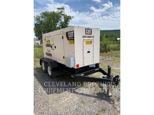 100 KW Caterpillar XQ 125, Mobile Generator Set, Diesel, 1800 RPM, 480V, 6152 hours, 2018 - Image 3