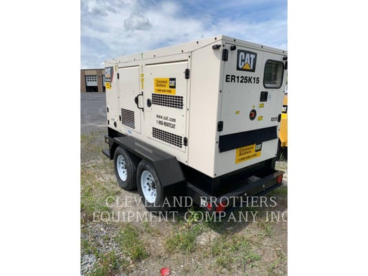 100 KW Caterpillar XQ 125, Mobile Generator Set, Diesel, 1800 RPM, 480V, 6152 hours, 2018 - Image 4