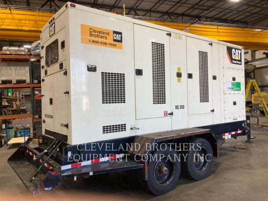350 KW Caterpillar XQ 350, Mobile Generator Set, Diesel, 1800 RPM, 480V, 3167 hours, 2013 - Image 1