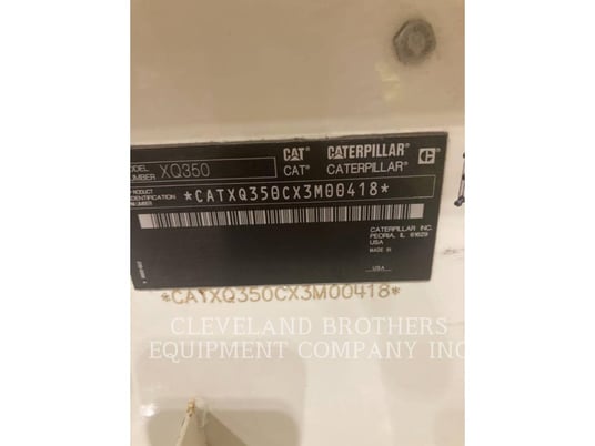 350 KW Caterpillar XQ 350, Mobile Generator Set, Diesel, 1800 RPM, 480V, 3167 hours, 2013 - Image 6