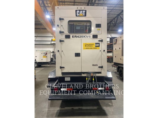 340 KW Caterpillar XQ 425, Mobile Generator Set, Diesel, 1800 RPM, 480V, 7207 hours, 2018 - Image 3