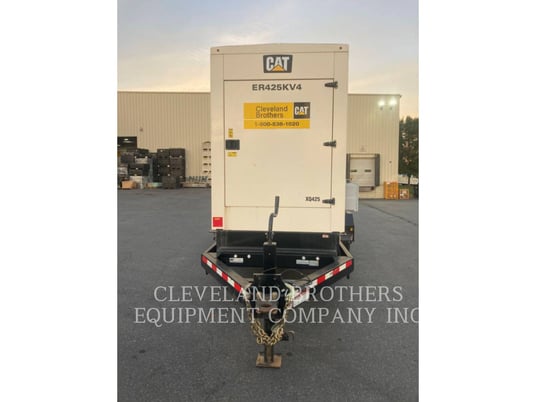 340 KW Caterpillar XQ 425, Mobile Generator Set, Diesel, 1800 RPM, 480V, 7207 hours, 2018 - Image 4