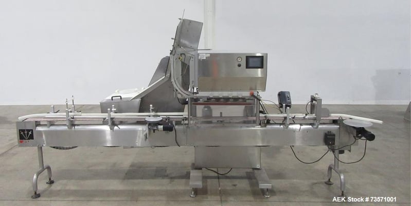 Aesus #Delta-Cap-4, capper, w/ conveyor, 1/60/208V. - Image 1