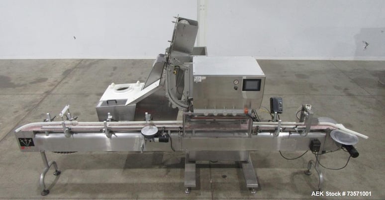 Aesus #Delta-Cap-4, capper, w/ conveyor, 1/60/208V. - Image 2
