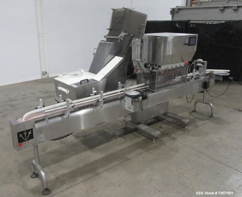 Aesus #Delta-Cap-4, capper, w/ conveyor, 1/60/208V. - Image 3