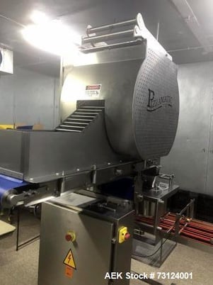 Pizzamatic ValuTop #SD-18-SE-1L1H, Pizza Topping Applicator, single lane, 230 VAC, Stainless Steel, 25 PPM - Image 3