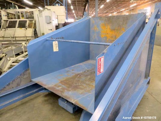 Ensign #39-3000, Box Dumper, 2500 lb. capacity, 138" Dump Height, 48" Bucket, Hydraulic Pump, 2 HP, 460 V. - Image 4