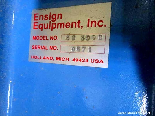 Ensign #39-3000, Box Dumper, 2500 lb. capacity, 138" Dump Height, 48" Bucket, Hydraulic Pump, 2 HP, 460 V. - Image 9