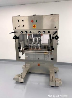 Acasi, AutoFilling Line, 8-Piston Filler, Capper, Labeler, Rinser, & Accumulation Table - Image 4