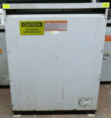 220 KVA 460 Primary, 460-266 Secondary, General Electric 9T23B4012, G22, type QL, 1 yr warranty - Image 2