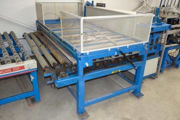 53" wide x 99" long, GED #MHMO355013S624T00000, Heated Roller Press, 6" x 88" rolls, 480 V., 2008 - Image 1