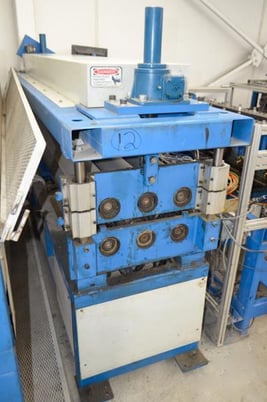 53" wide x 99" long, GED #MHMO355013S624T00000, Heated Roller Press, 6" x 88" rolls, 480 V., 2008 - Image 2