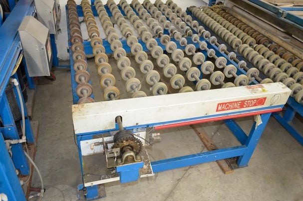 53" wide x 99" long, GED #MHMO355013S624T00000, Heated Roller Press, 6" x 88" rolls, 480 V., 2008 - Image 4