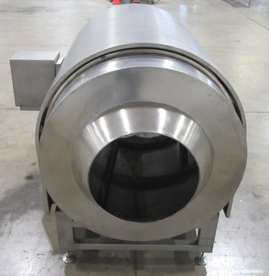 Coating Drum, 19" diameter x 66" L, Stainless Steel (3 available) - Image 6