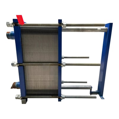 360-370 sq.ft., Mueller #AT25W, accu-therm semi-welded plate heat ex, 250 psi @ 200&deg;F, 800 GPM, 2010 - Image 2
