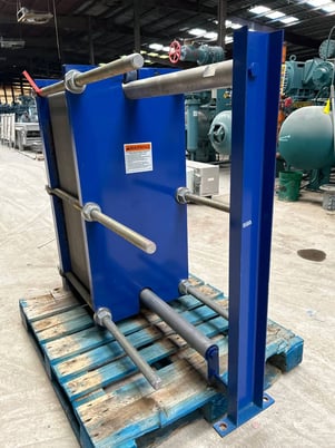 360-370 sq.ft., Mueller #AT25W, accu-therm semi-welded plate heat ex, 250 psi @ 200&deg;F, 800 GPM, 2010 - Image 8