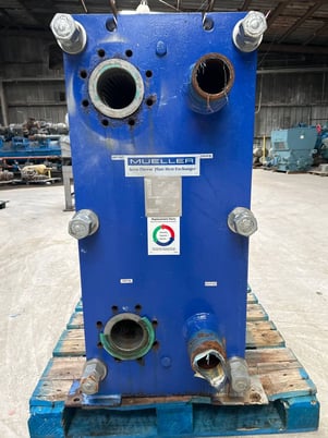 360-370 sq.ft., Mueller #AT25W, accu-therm semi-welded plate heat ex, 250 psi @ 200&deg;F, 800 GPM, 2010 - Image 10