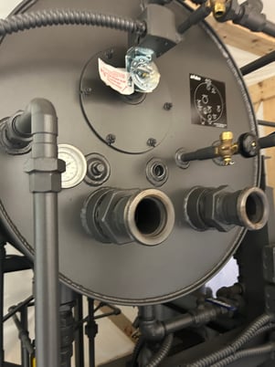 120 HP (2x60) Fulton Boiler Company #VSRT, with support skid, 2022 - Image 8