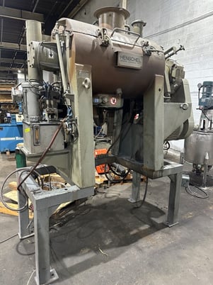 Henschel #HVD300, 300 liter plough mixer, 40 HP - Image 1