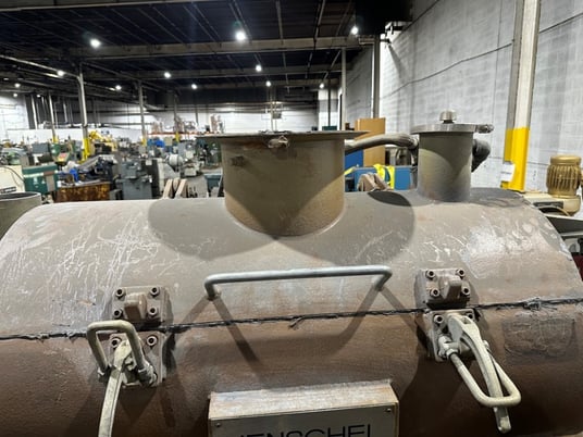 Henschel #HVD300, 300 liter plough mixer, 40 HP - Image 6