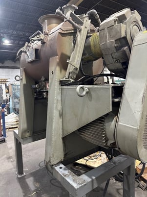 Henschel #HVD300, 300 liter plough mixer, 40 HP - Image 9